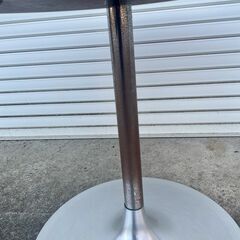 【那須町役場】リプロダクト　チューリップテーブル　茶　ダイニングテーブル【管理番号3496】の画像