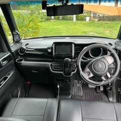 H25　NBOXカスタム　車検満タン　片側パワスラ　Bluetooth　ETCの画像