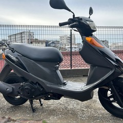 スズキ アドレスV125@神奈川県川崎市麻生区より4stFIスクーター車体110の画像