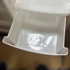 ニトリ　収納ケース　3段の画像