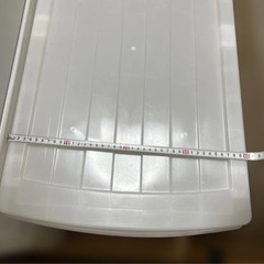 ニトリ　収納ケース　3段の画像