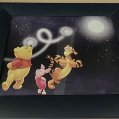 プーさん　フレーム　2つセットの画像