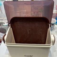 哺乳瓶&コンビレンジで消毒の画像