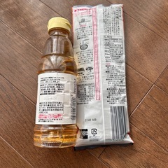 ミツカン寿司酢と山芋そばの画像