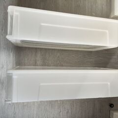 クリアボックス2個セットの画像