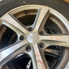 スタッドレス22年製　215/70r16 ホイール付　4本セット　中古 　　　の画像