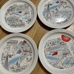 ル・クルーゼ LE CREUSET 食器セット 皿4枚 小皿5枚 マグカップ2個の画像