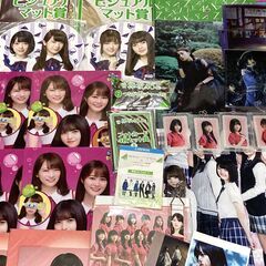 乃木坂46 欅坂46　グッズ　大量まとめ　Tシャツ タオル ブロマイド ペンライト アクキー クリアファイル タペストリー ハンガー 団扇 他の画像