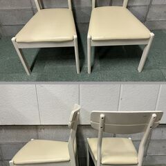 NITORI ニトリ 4人用 ダイニングテーブル チェア2脚 ベンチシート 天然木 幅120cm×奥行80cm×高さ70cm の画像