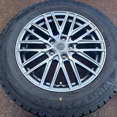 GRASS AG 225/60R17 ホイール付スタッドレスタイヤ4本セットの画像