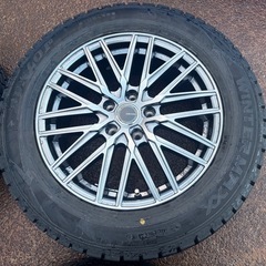 GRASS AG 225/60R17 ホイール付スタッドレスタイヤ4本セットの画像