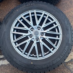 GRASS AG 225/60R17 ホイール付スタッドレスタイヤ4本セットの画像