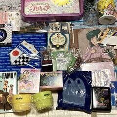 アニメグッズ　大量まとめ　DB/コナン/ポケモン/ドラえもん/Re:ゼロ/JOJO/スパイ/プリキュア/セーラームーン/呪術/Fate 他の画像