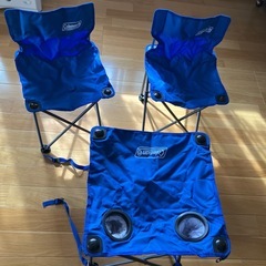 コンパクトチェアーテーブルセットの画像