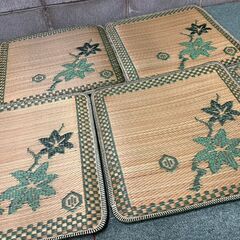 西川産業 座布団 5枚セット 夏用 幅53cm×奥行55cm×厚さ4cm の画像