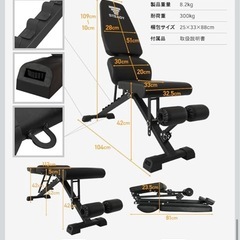 STEADY トレーニングベンチの画像