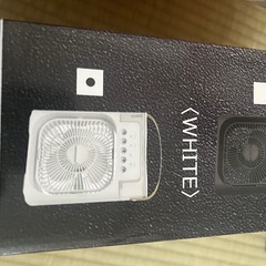 新品　開封のみ　送風機　ミストもの画像