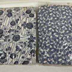 未使用 婦人用 Lサイズ 2着 やまと こころ ガーゼ おねまき 寝巻 綿100% 昭和レトロの画像