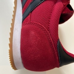 美品adidasアディダスメンズスニーカー赤色系25.5センチウォーキングシューズジョギングシューズ紳士靴男性用カジュアルシューズの画像