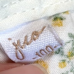 しまむら juo 花柄ワンピース チュニック 100の画像