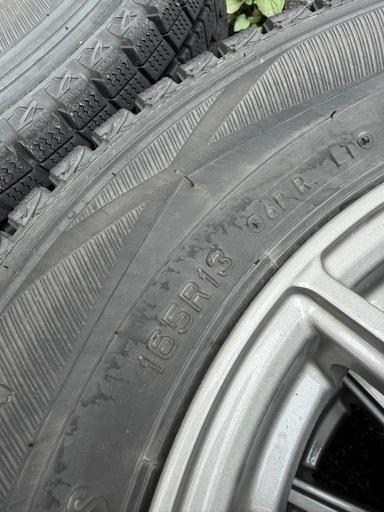 165R13インチ　
ホイール　スタッドレスタイヤ 