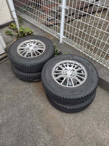 165R13インチ　
ホイール　スタッドレスタイヤ