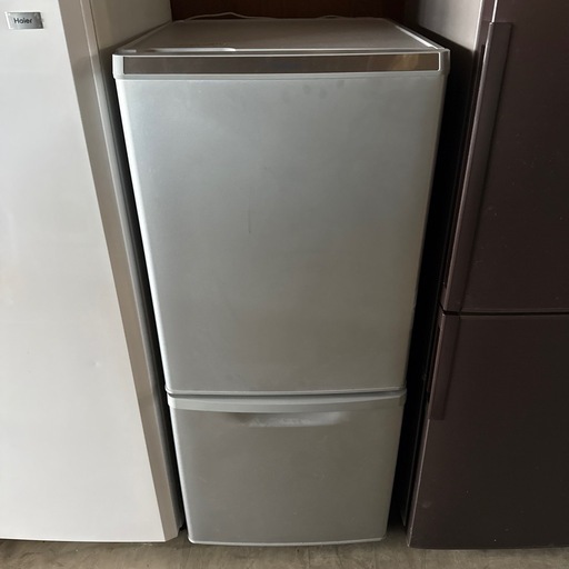 美品 配達応談 2ドア冷凍冷蔵庫 パナソニック NR-B148W-S　138L 2015年製