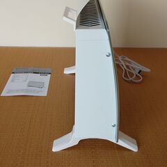 セラミックパネルヒーター 1000W  RM-58A (ROOMMATE)　美品 の画像