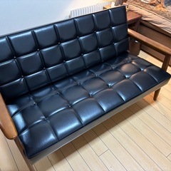 カリモク60 Ｋチェア2シーター【受け渡し予定者決まっております】の画像