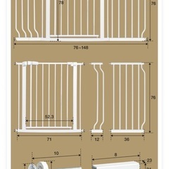 ベビーゲートの画像
