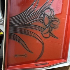 高岡漆器　お盆の画像