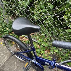 【リサイクルショップどりーむ鹿大前店】No.529　折り畳み式自転車　20inch　ライトOK　折り畳み式　サドル調整可能　ベル〇　鍵なしの画像