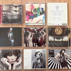 倖田來未　CD &アルバム　9枚セット　3個のチャーム付きの画像