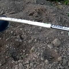 まぜほり職人　堆肥、肥料を混ぜて植え穴まで一発で作る草払い機用替刃 日本弁理士会会長奨励賞を受賞　説明動画ありますの画像