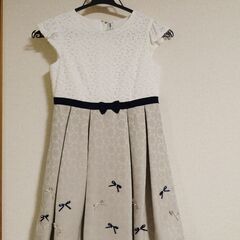 【卒園・入学式】エニィファム（オンワード）フォーマルワンピース130の画像