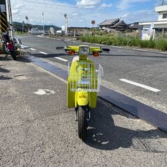 スズキ 薔薇 バラ CA13A 実動 書類付き ビンテージレトロ スクーター 希少カラー レストア 盆栽 お買い物 オブジェにもの画像