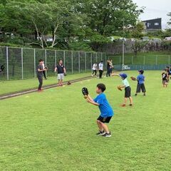 親子野球教室　の画像