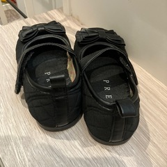 フォーマル　女の子靴　17cmの画像