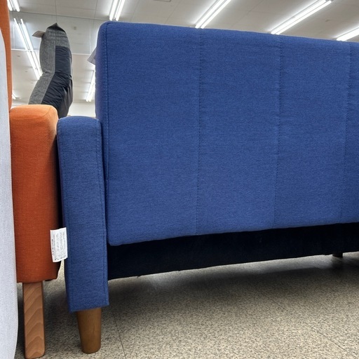 リユースのサカイ東金店 2人掛けソファー 青 TJ15924 【公式通販】