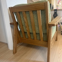 肘付きソファーの画像