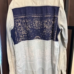 ジーンズ生地ジャケットの画像