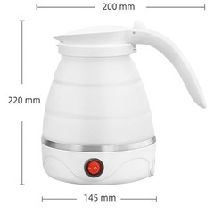 未使用　Aseech 折りたためる電気ケトルの画像