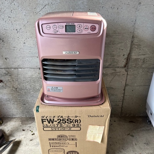 ダイニチ ファンヒーター FW-25S2-R 2019年製 木造7畳 鉄筋9畳 ストーブ