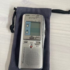 SONYボイスレコーダーの画像