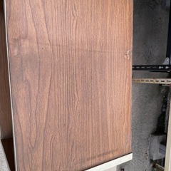 3段木製カラーボックス2個の画像