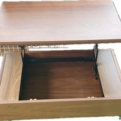 【美品】可動式ローテーブルの画像
