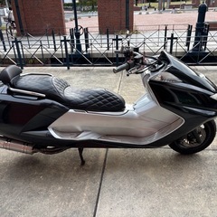 YAMAHA マグザム】　SG17 ブラック　大人カスタム　ビシキマの画像