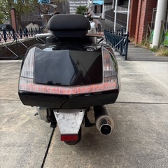 YAMAHA マグザム】　SG17 ブラック　大人カスタム　ビシキマの画像