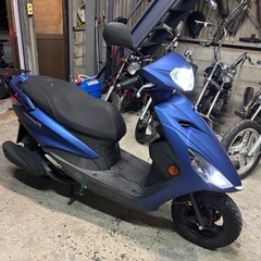 【YAMAHA アクシスZ】2019年式　LEDライト バリ山　即乗り出せますの画像