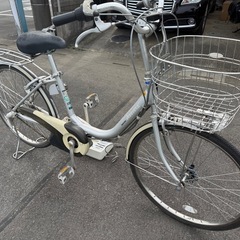 電動アシスト自転車  ブリジストンアシスタ バッテリー新品同様の画像